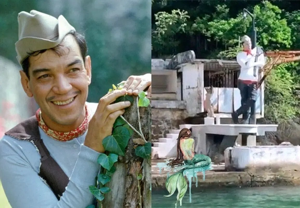 ¿Cantinflas tenía sirenas encerradas en su mansión de Acapulco? La verdad sale a la luz