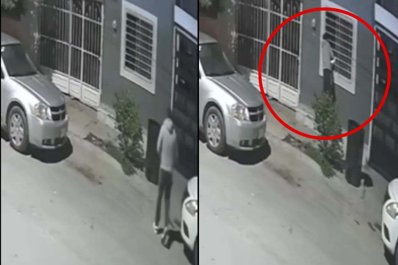 VIDEO: Joven deja ventana de su cuarto abierta; hombre mete la mano y la toquetea