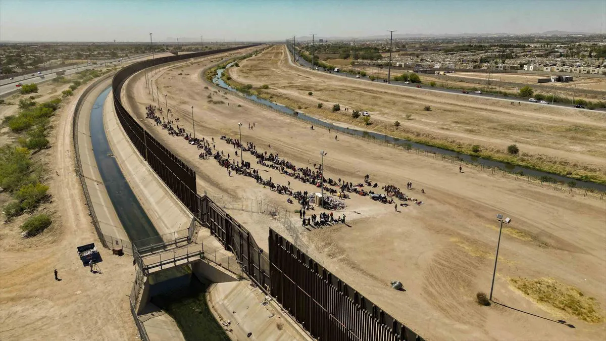 Ejército de Estados Unidos instala nueva zona militar en frontera con México