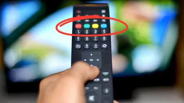 ¿Para qué sirven los botones de colores del control remoto?