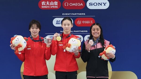 Alejandra Estudillo gana bronce en la Súper Final de la Copa del Mundo de Clavados 2025 en China