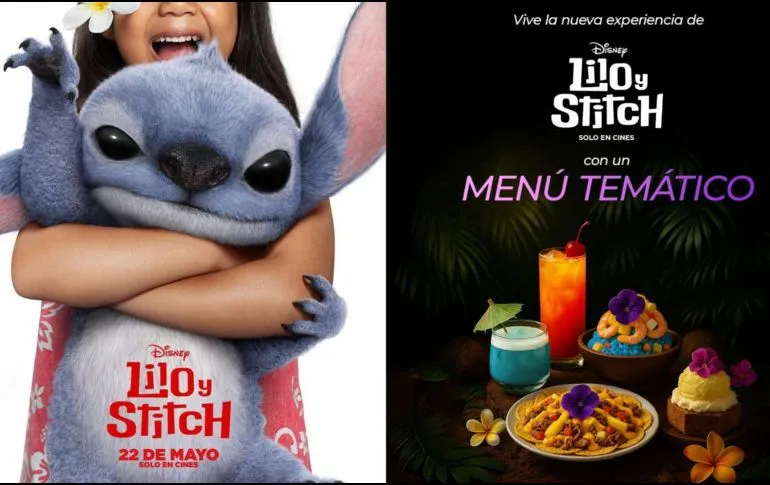 Menú temático de Lilo & Stitch: ¿Cuándo y en que salas de Cinépolis estará disponible?