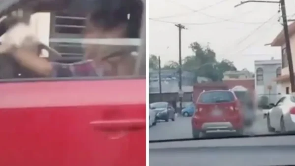 'No me dejes, mamá': Niña corre tras auto luego de ser 'abandonada'