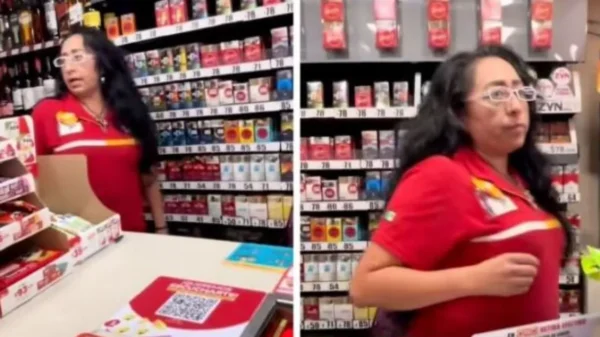 Cajera de OXXO llama "ratero" a cliente por abrir un refresco antes de pagarlo y desata polémica en TikTok