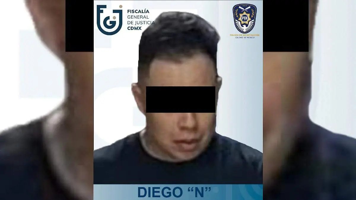 Detienen a Diego Oziel, presunto integrante del Cártel de Tláhuac