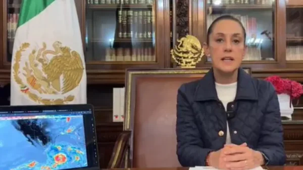 'Manténganse juntos y mantengan la calma’, pide Sheinbaum a población ante llegada de ‘Erick’
