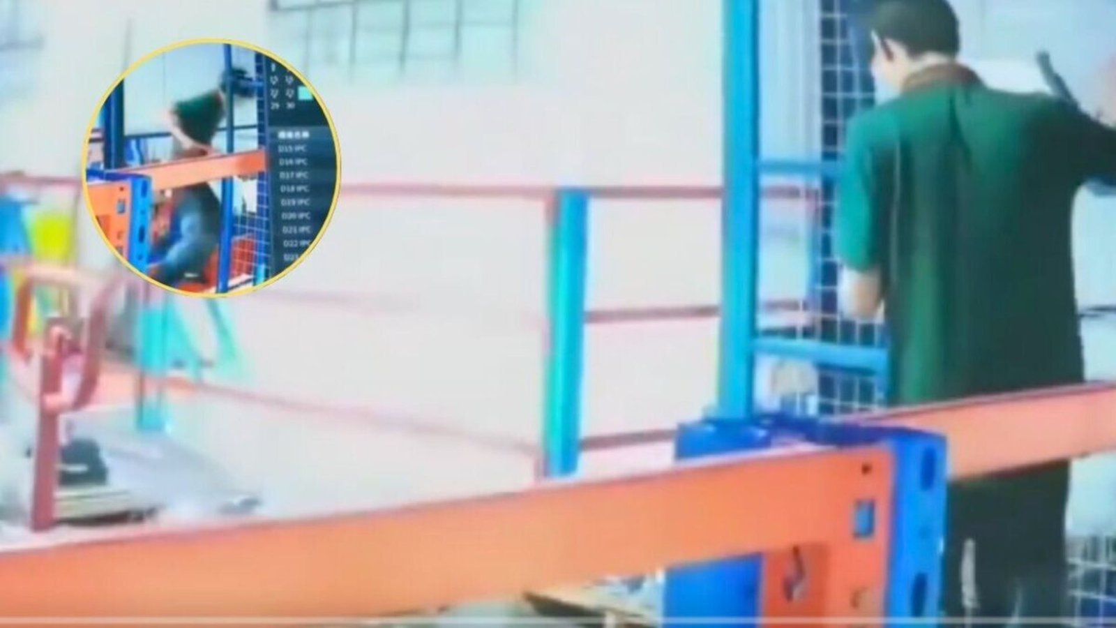 Trabajador cae al vacío por mirar su celular mientras operaba un elevador