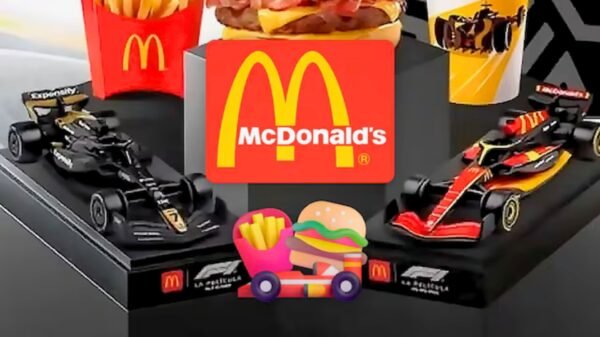 Todo sobre los autos de colección de F1 que regala McDonald’s en México