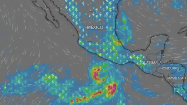 Tormenta tropical Flossie mantiene vigilancia en Jalisco y costas del Pacífico mexicano