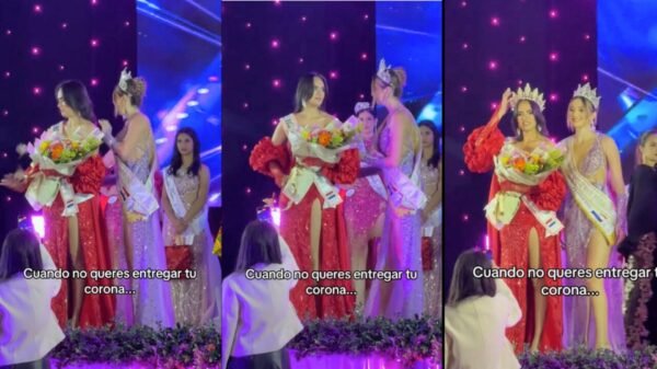 Reina de belleza se niega a entregar la corona en Paraguay y termina en pelea