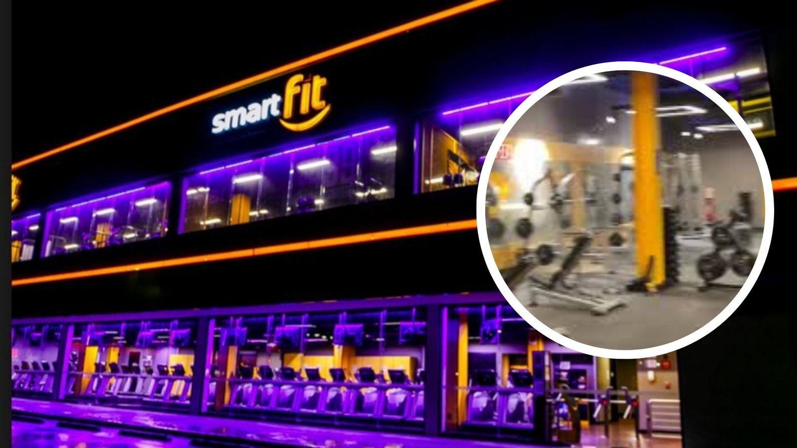 Captan momento en que se cae el techo de un gimnasio en CDMX en plena tormenta