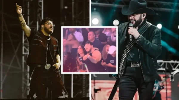 Captan a vocalista de Grupo Frontera 'coqueteando' con esposa del líder de Duelo
