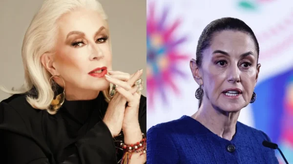 Laura Zapata llama 'indita' a Sheinbaum y la tunden en redes por clasista