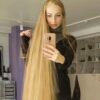 Conoce a Alena Kravchenko, la mujer con el cabello más largo de redes