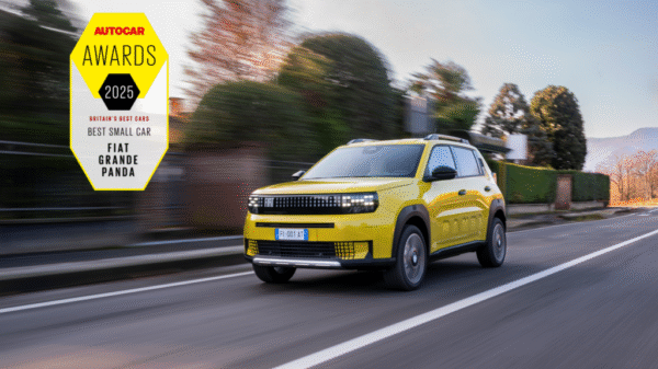 Fiat Grande Panda recibe premio a mejor automóvil compacto