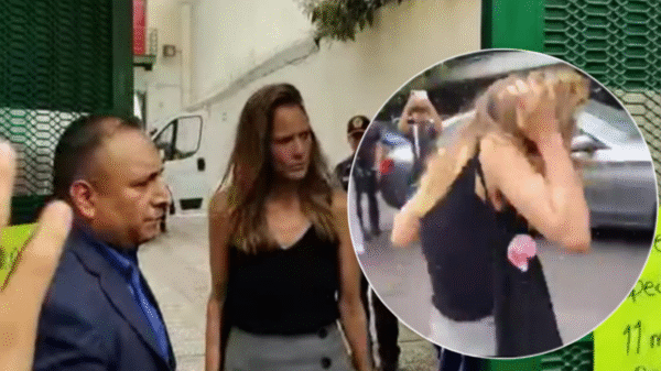Lady Racista agresiòn