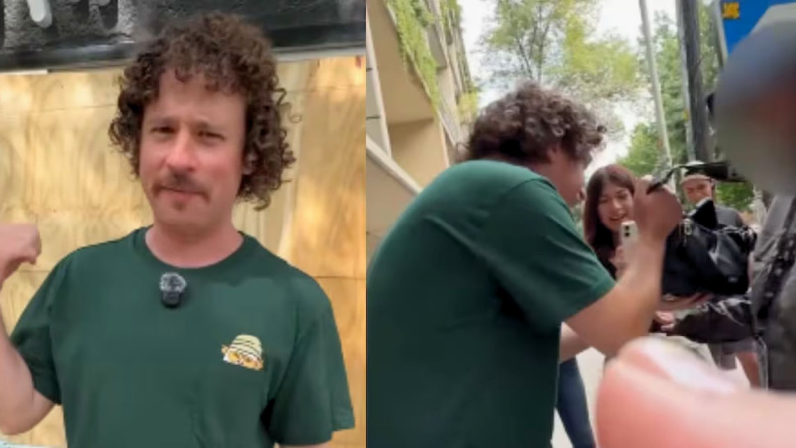 Luisito Comunica enfrenta a empleada de Sectur tras marcha contra la gentrificación