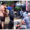 Pobladores de Tezonapa, Veracruz, queman patrullas y desnudan a agentes tras acusarlos de extorsión