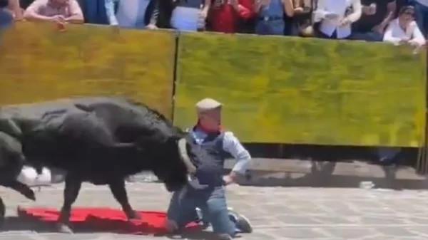 Video: Toro embiste a hombre en la Xiqueñada y le destroza el rostro