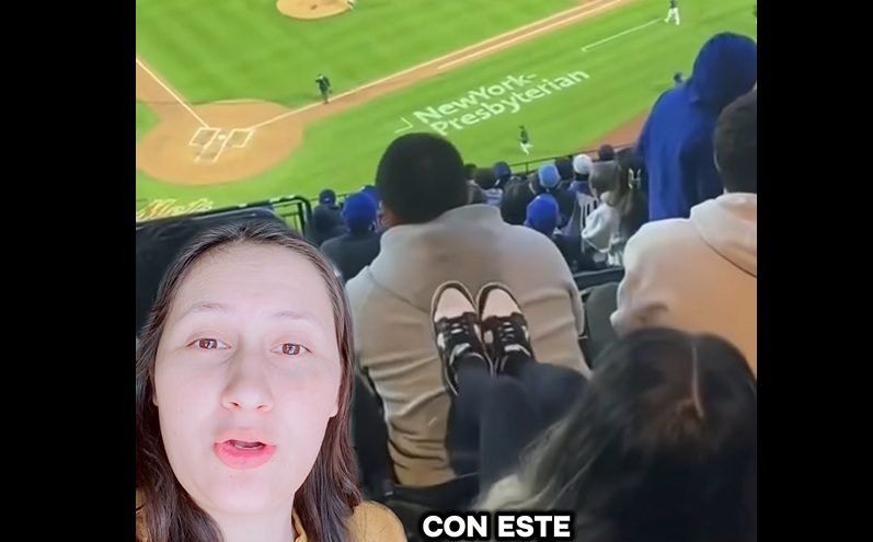 ¡"Lady Patadas" se vuelve viral tras ser expulsada de un partido en Nueva York!