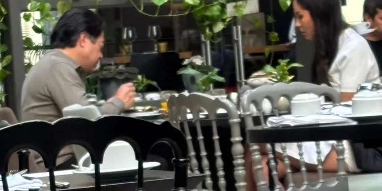 ¿Y la austeridad? Captan a Maio Delgado en lujoso hotel de Lisboa