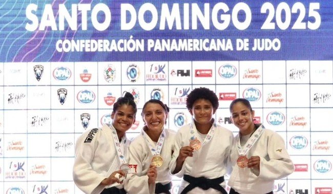 Judo nacional brilla con ocho medallas en el Abierto Panamericano 2025