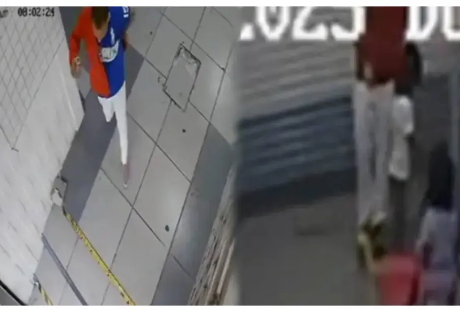 Sujeto es captado abusando sexualmente de una niña en mercado de la CDMX