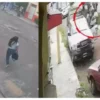 Asaltante es atropellado mientras huía tras golpear a una mujer en Puebla (VIDEO)