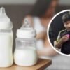 Joven bebe shot de leche materna por 500 pesos y termina escupiéndola frente a todos