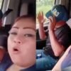 Mujer exhibe a su amante casado en plena transmisión en vivo y él intenta quitarle el celular