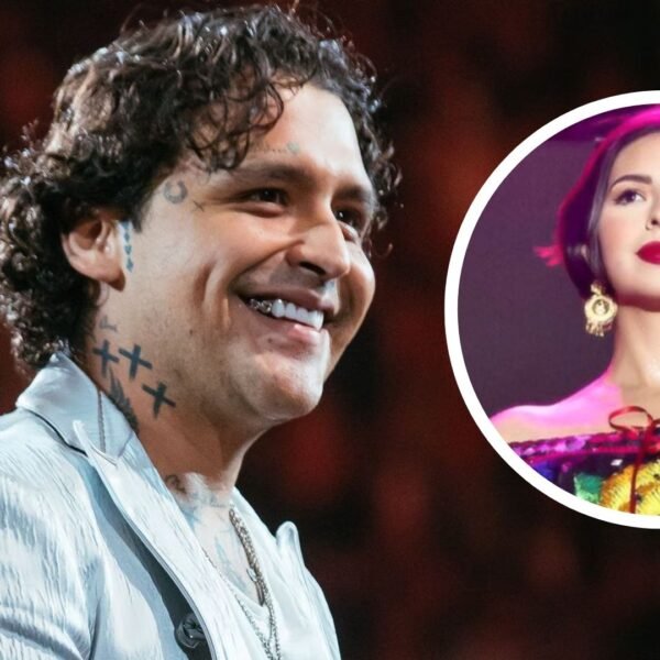 ¿Ignoró a Ángela? Aseguran que Nodal pasa de largo frente a su esposa en pleno concierto