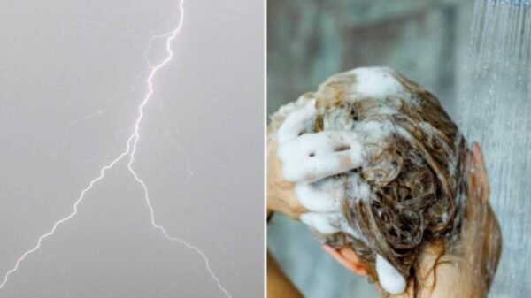 ¿Está lloviendo? No te bañes ni laves los trastes: podrías estar en peligro