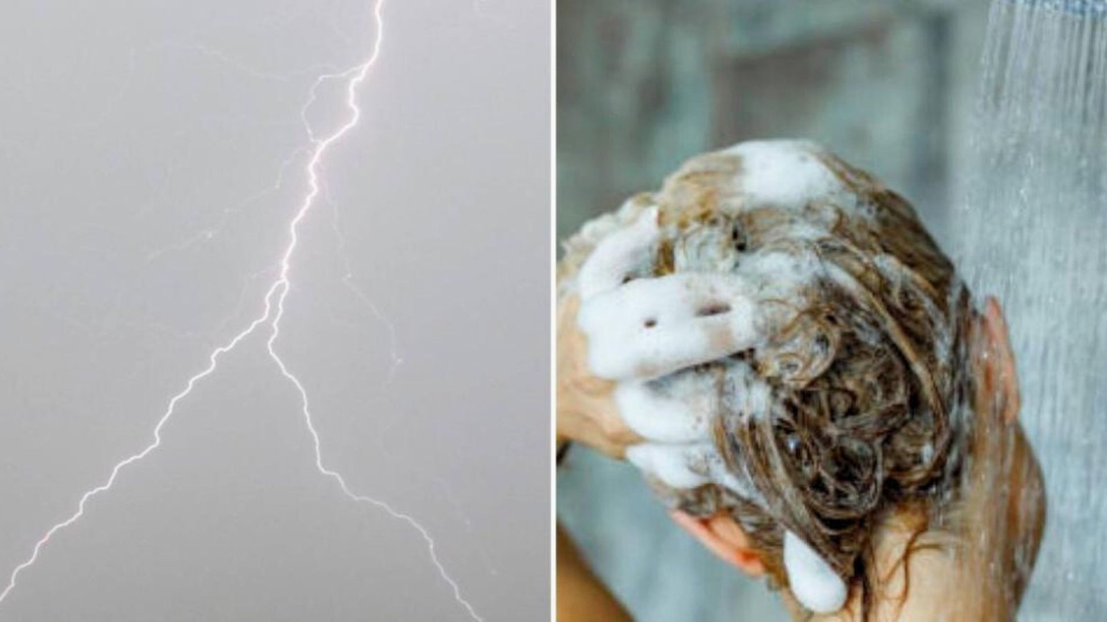 ¿Está lloviendo? No te bañes ni laves los trastes: podrías estar en peligro