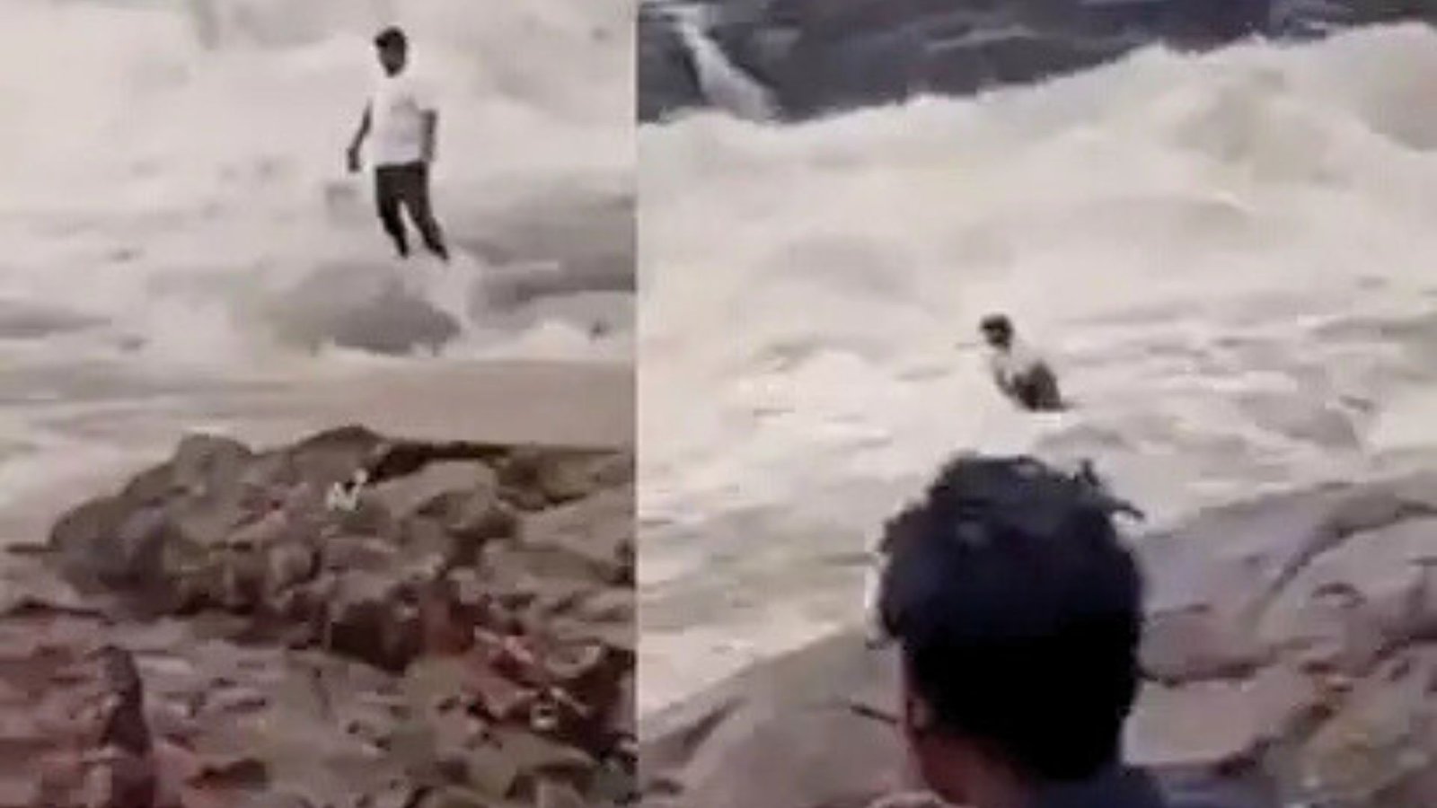 YouTuber desaparece tras ser arrastrado por cascada mientras grababa video