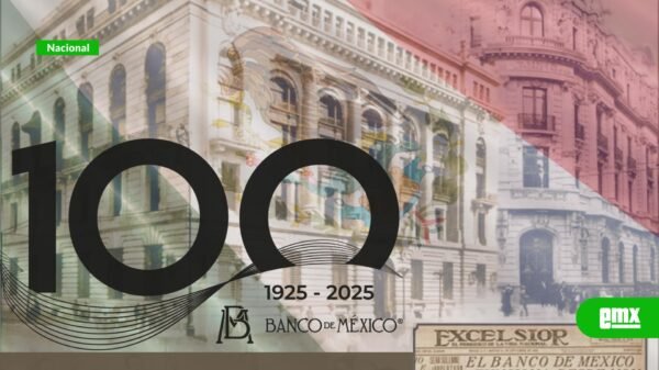 Banxico celebra su centenario con moneda de plata y billetes conmemorativos