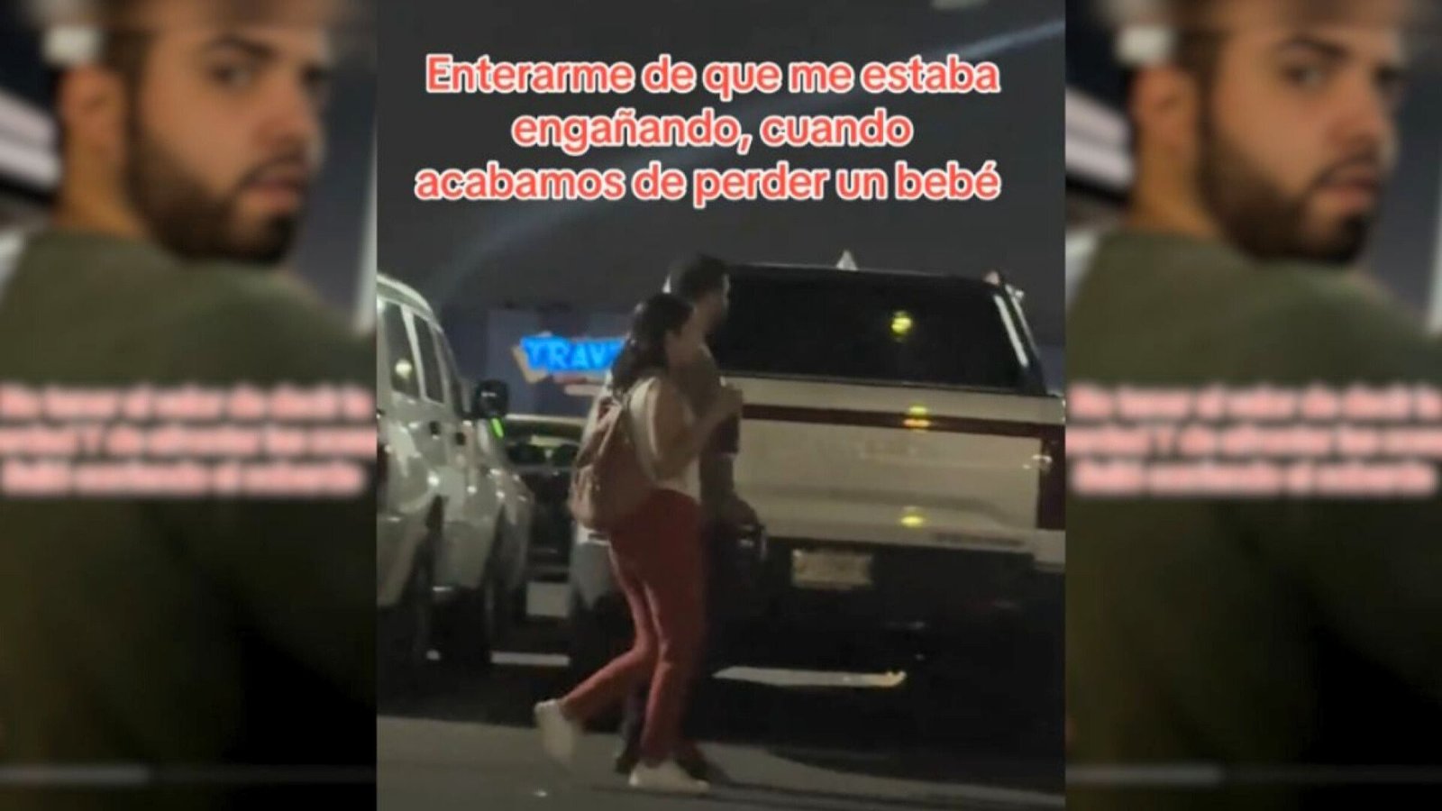 Video: Mujer confronta a su pareja infiel tras pérdida de su bebé