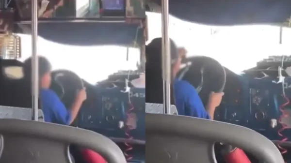 Niño conduce camión de pasajeros en Durango y desata polémica en redes sociales (VIDEO)