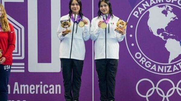 Lía y Mía Cueva conquistan el primer oro para México en los clavados de Asunción 2025