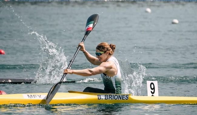 Beatriz Briones regresa a México con histórico octavo lugar en Mundial de Canotaje Milán 2025