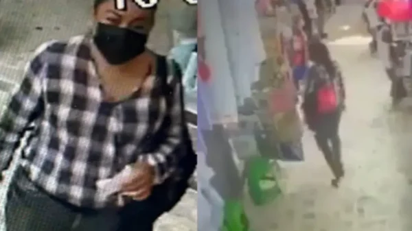 Mujer se roba bebé de un mercado en Edomex; logró huir, pero abandonó al pequeño (VIDEO)