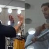 Poncho de Nigris y Adrián Marcelo protagonizan enfrentamiento en el AICM