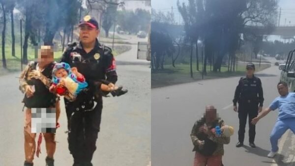 Mujer protege con su cuerpo a una bebé durante explosión en Iztapalapa; imágenes conmueven las redes