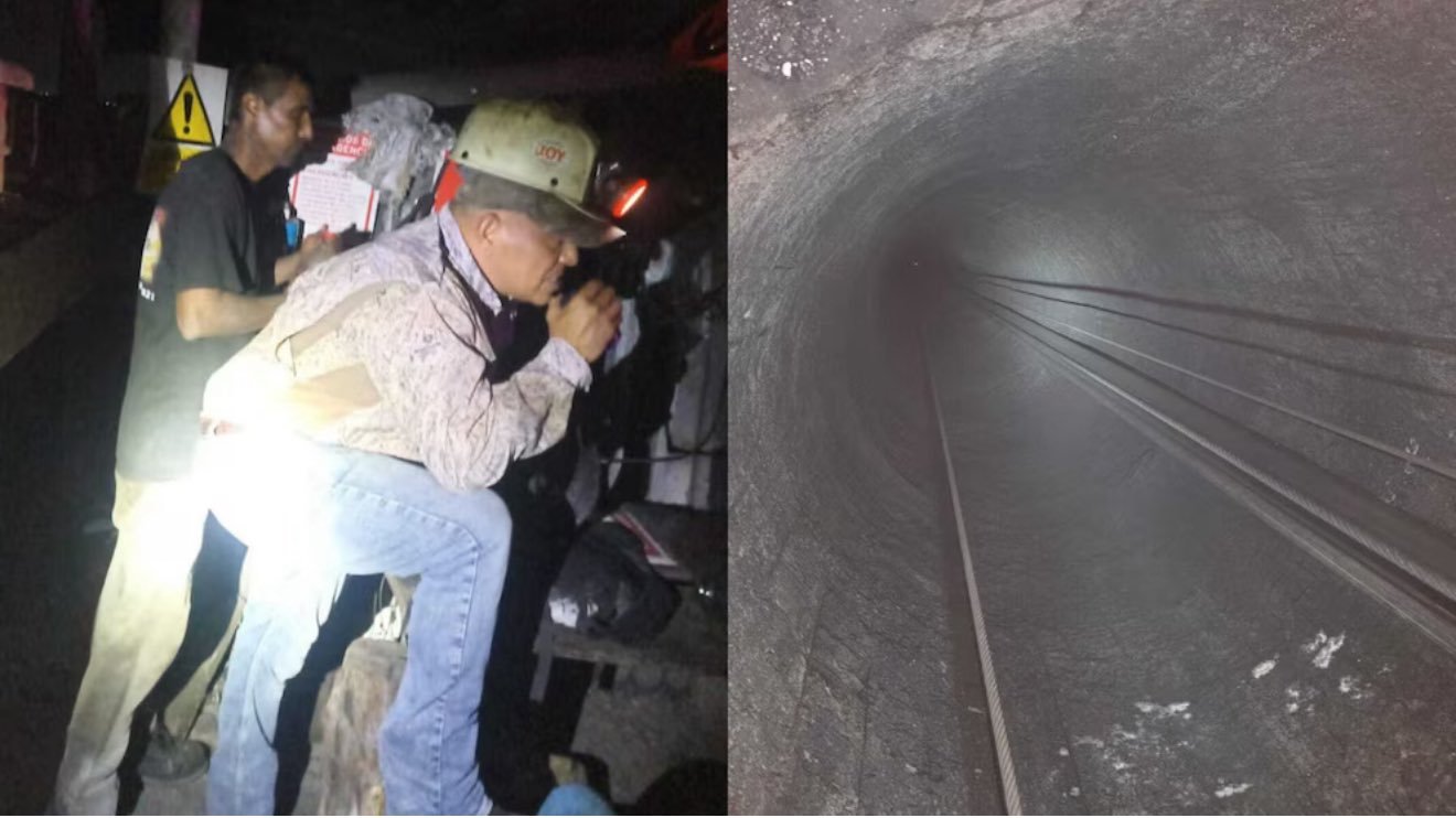 Mineros quedan atrapados en mina de Coahuila por fallo técnico