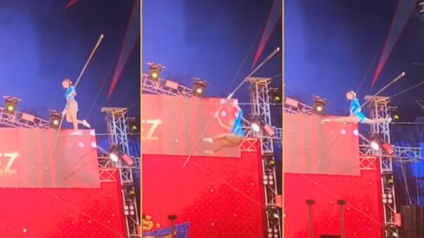 Trapecista del Circo Hermanos Gasca cae desde 10 metros en plena función | VIDEO