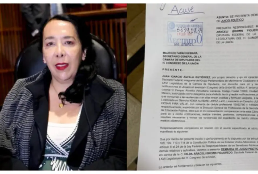 Piden juicio político contra la diputada Hilda Araceli Brown por presuntos vínculos con Los Mayos