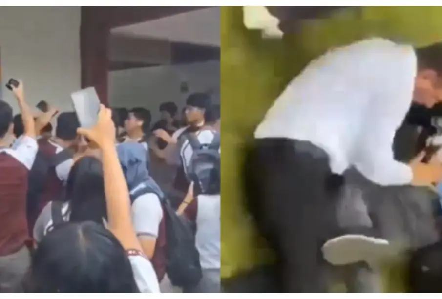 Alumnos atacan a director de bachillerato en Altamira, Tamaulipas, tras acusarlo de presunto acoso sexual| VIDEO