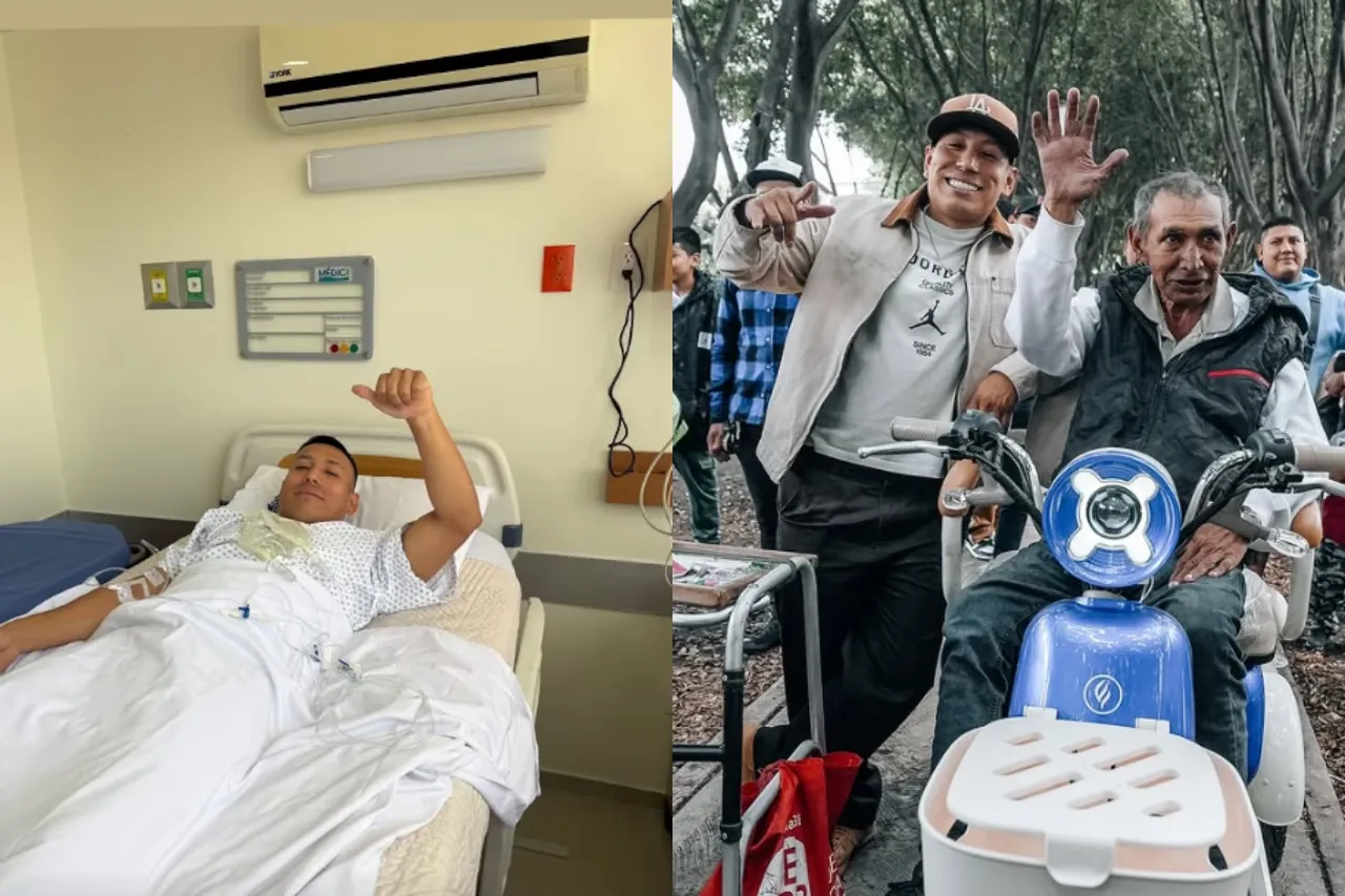 Youtuber Yulay aparece hospitalizado tras sufrir accidente y preocupa a fans