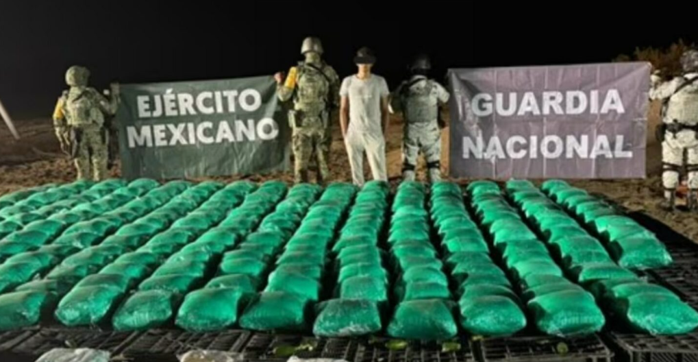Decomisan más de una tonelada de droga oculta entre cajas de chile en Sonora