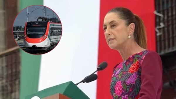 Sheinbaum propone nombrar al tren México–Nuevo Laredo como “Tren del Golfo de México”
