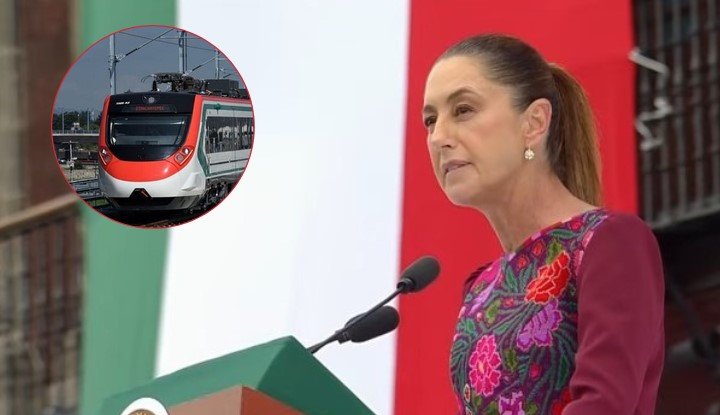 Sheinbaum propone nombrar al tren México–Nuevo Laredo como “Tren del Golfo de México”